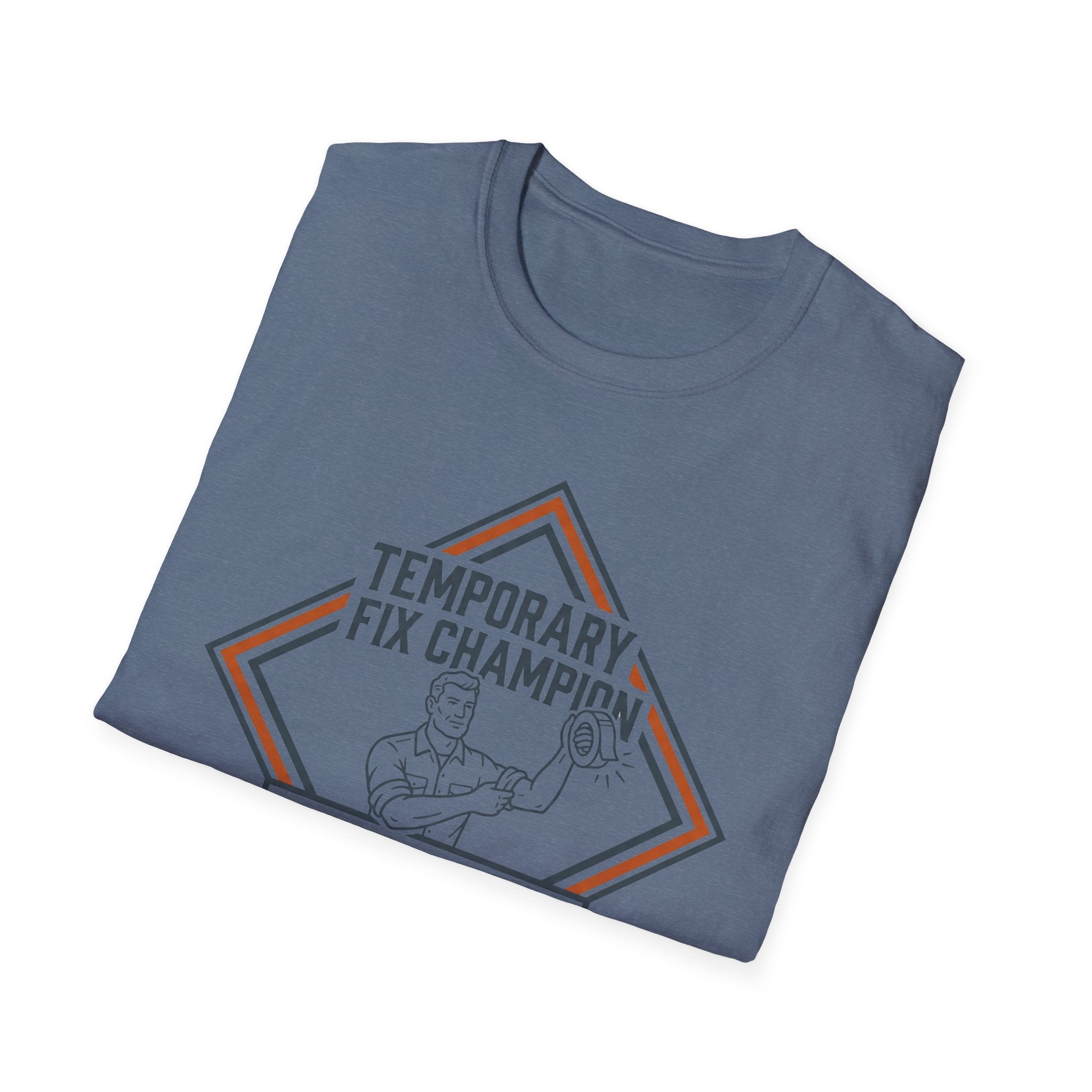 Temporary Fix Champion - Family Owned T-Shirt