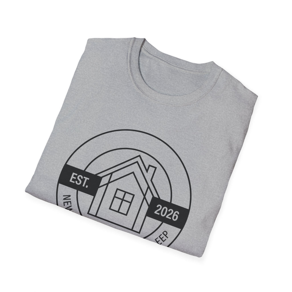 New Home. New Baby. No Sleep. Est. 2026 T-Shirt
