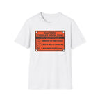 CAUTION Toddler Work Zone T-Shirt