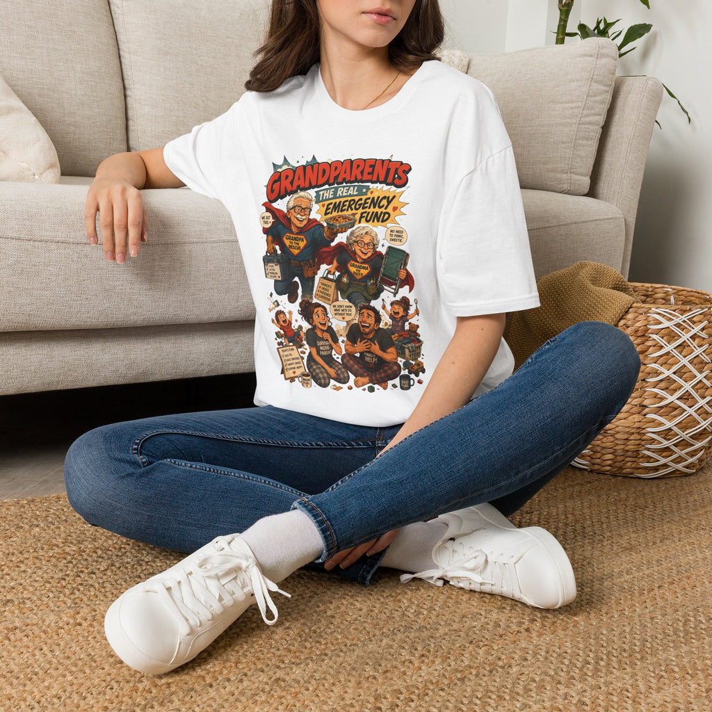 GRANDPARENTS- The Real Emergency Fund. T-Shirt