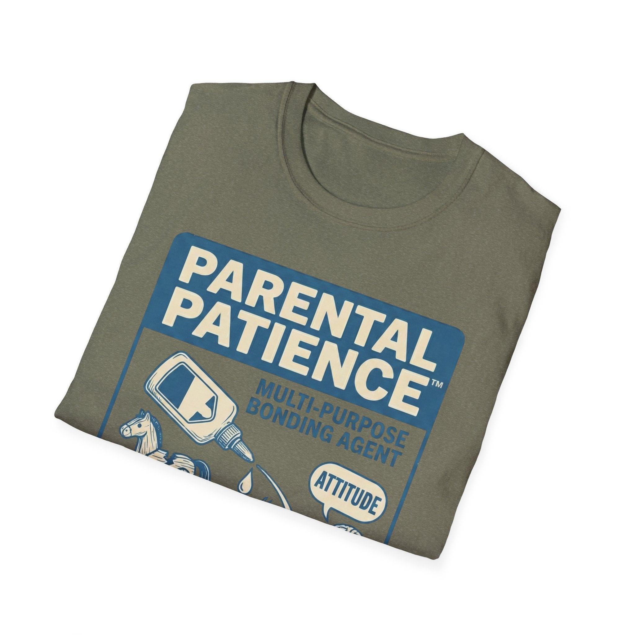 Parental Patience. Does Not Bond with Sas Or Eye-Rolls T-Shirt