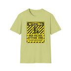 Warning - High Voltage Attitude Zone T-Shirt