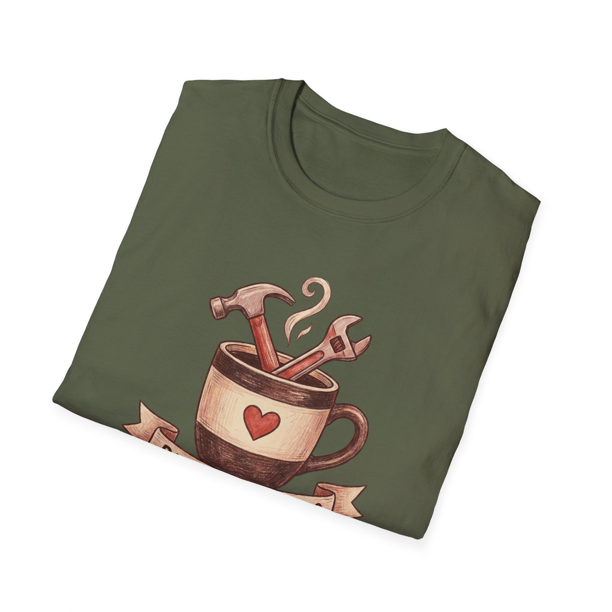 Built With Love And Coffee T-Shirt