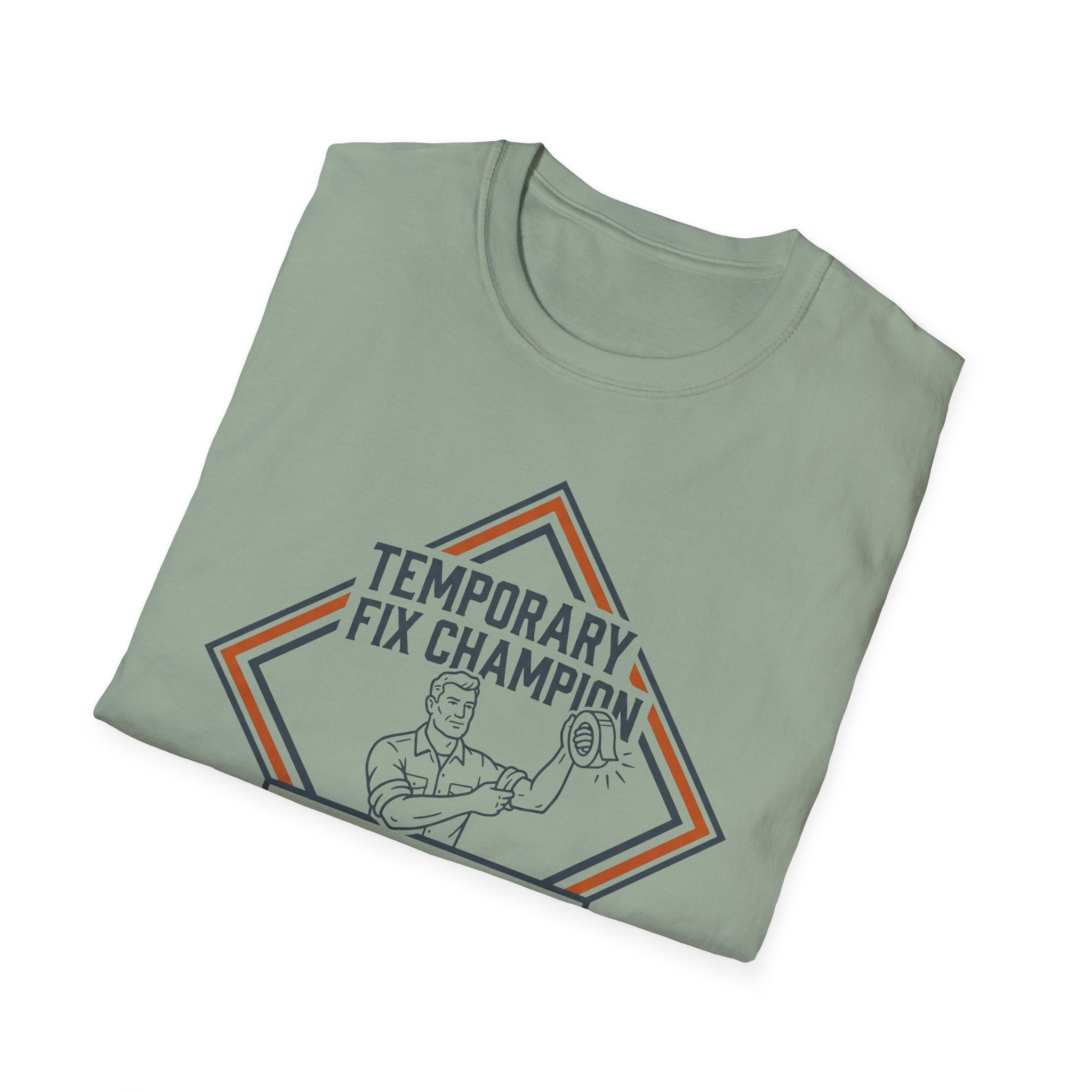 Temporary Fix Champion - Family Owned T-Shirt