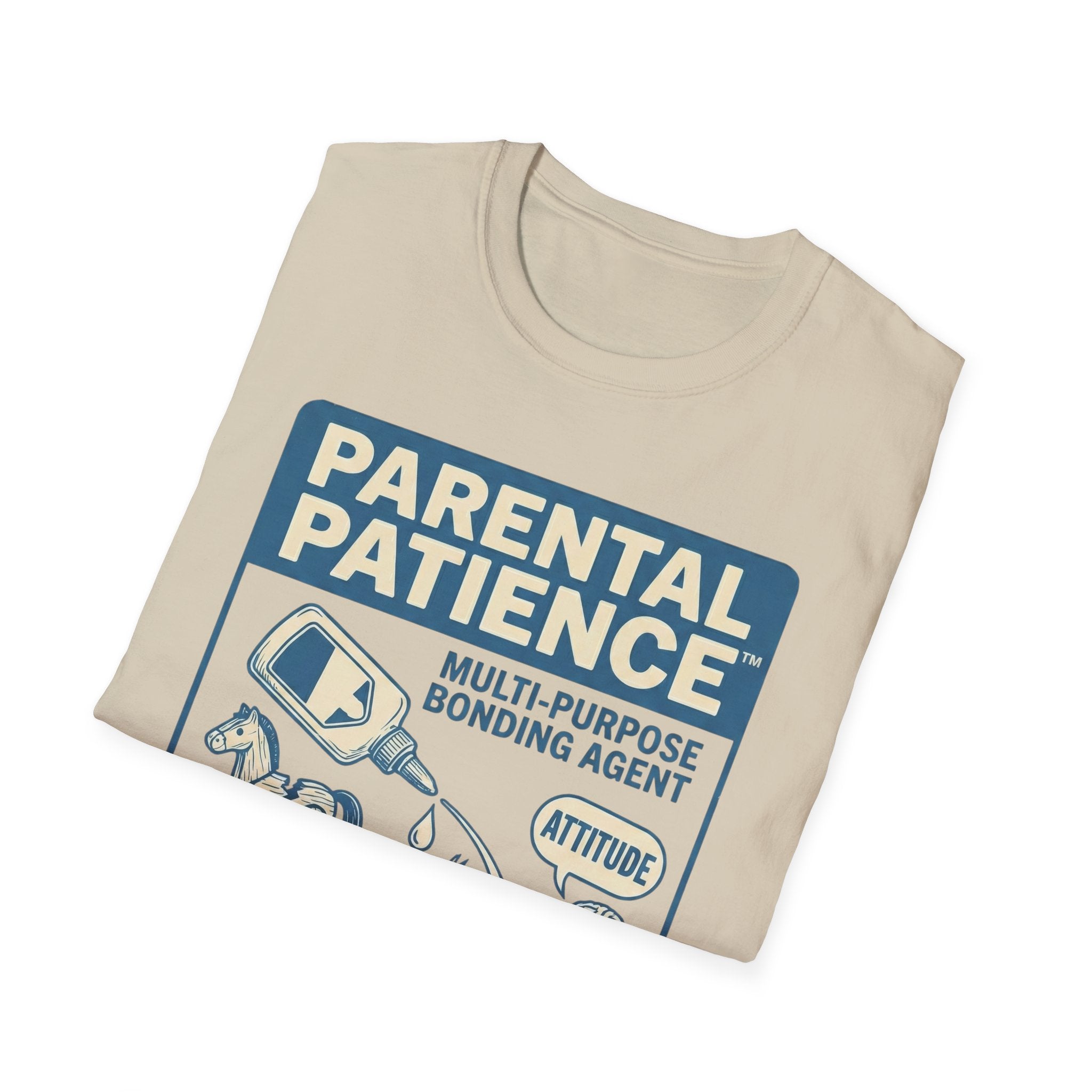 Parental Patience. Does Not Bond with Sas Or Eye-Rolls T-Shirt