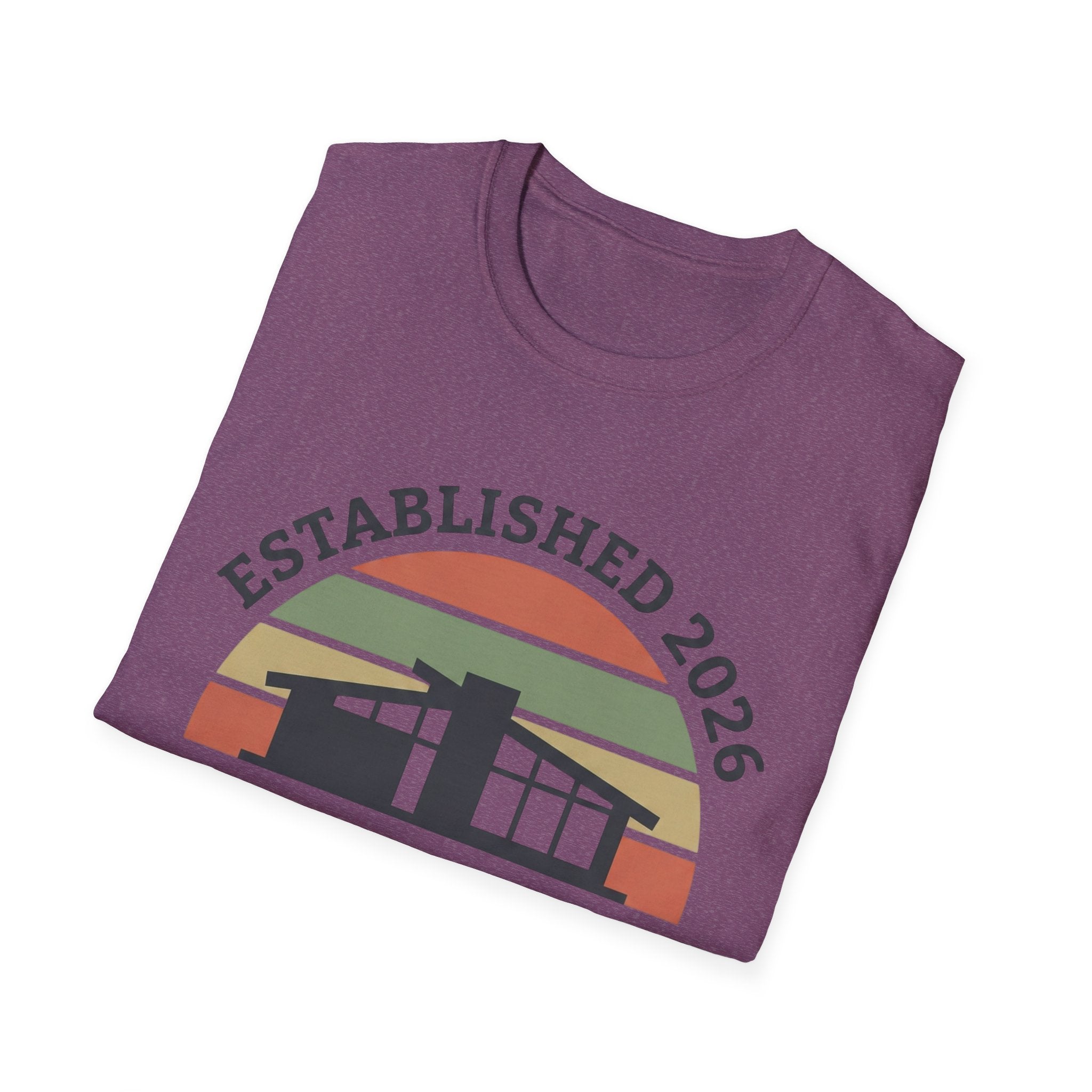 Established 2026. New Roof. No Sleep. T-Shirt