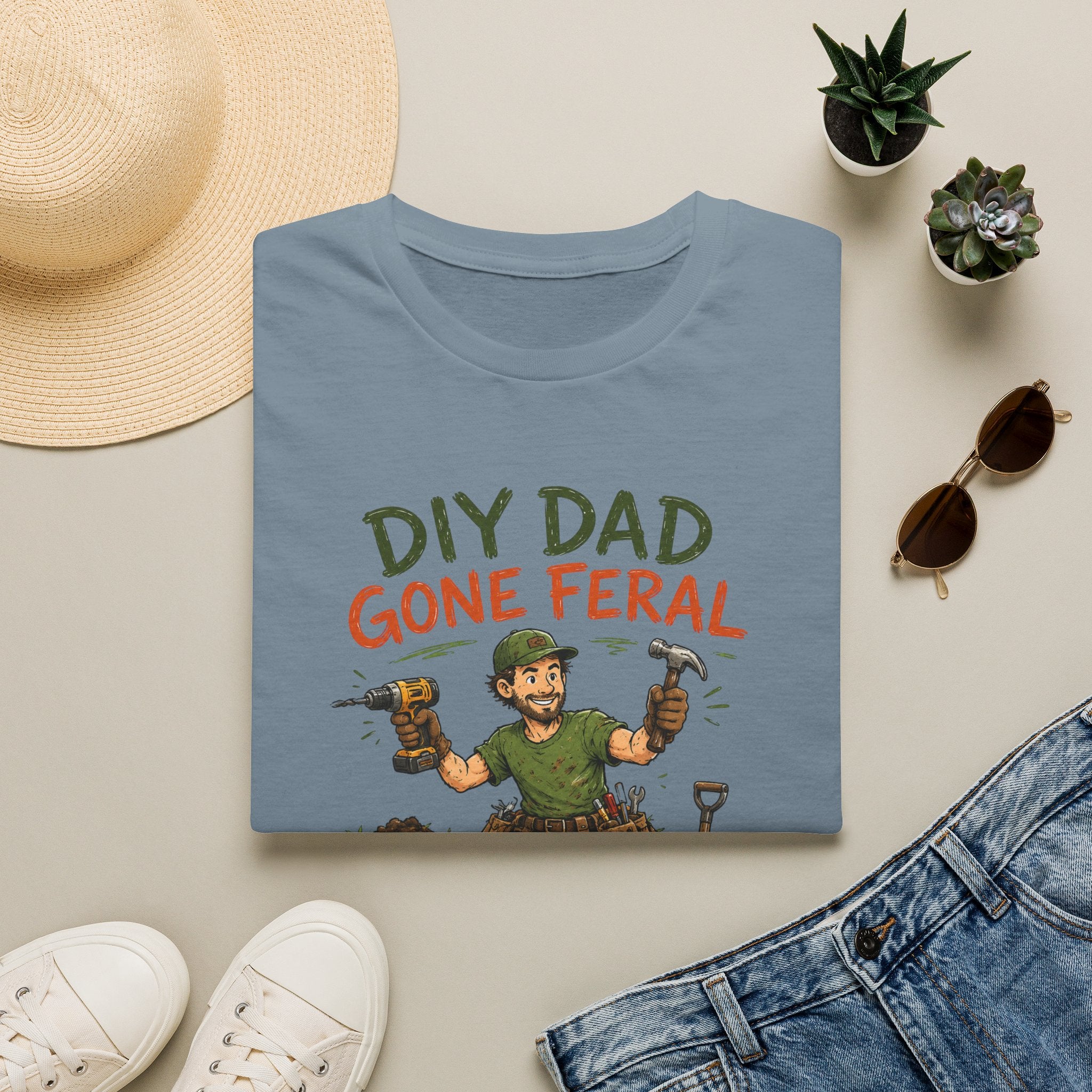 DIY DAD Gone Feral. T-Shirt