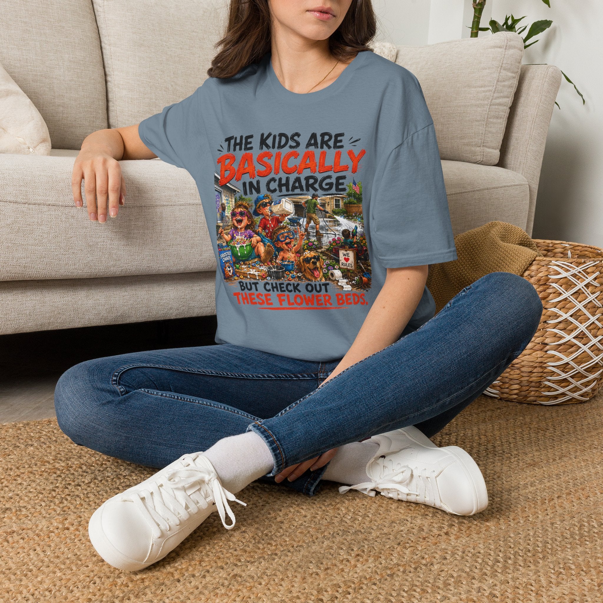 The Kids Are Basically in Charge. But Check Out These Flower Beds. T-Shirt