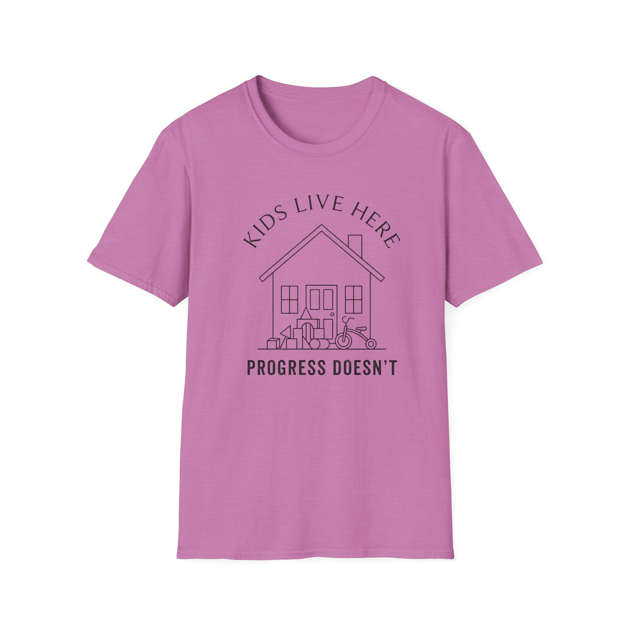 Kids Live Here - Progress Doesn't T-Shirt