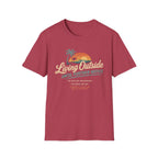 Living Outside Until Furter Notice. The Kids Are Unsupervised. The Weeds Are Not. T-Shirt