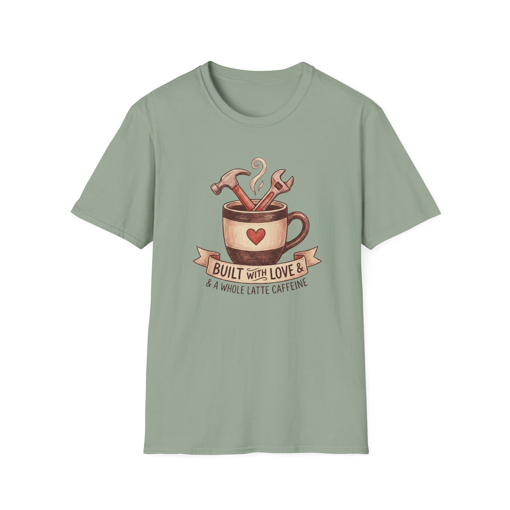 Built With Love And Coffee T-Shirt