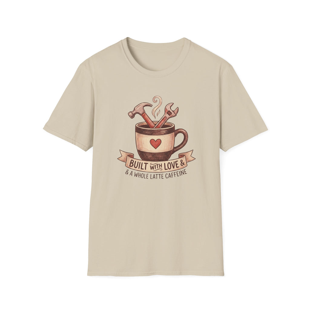 Built With Love And Coffee T-Shirt