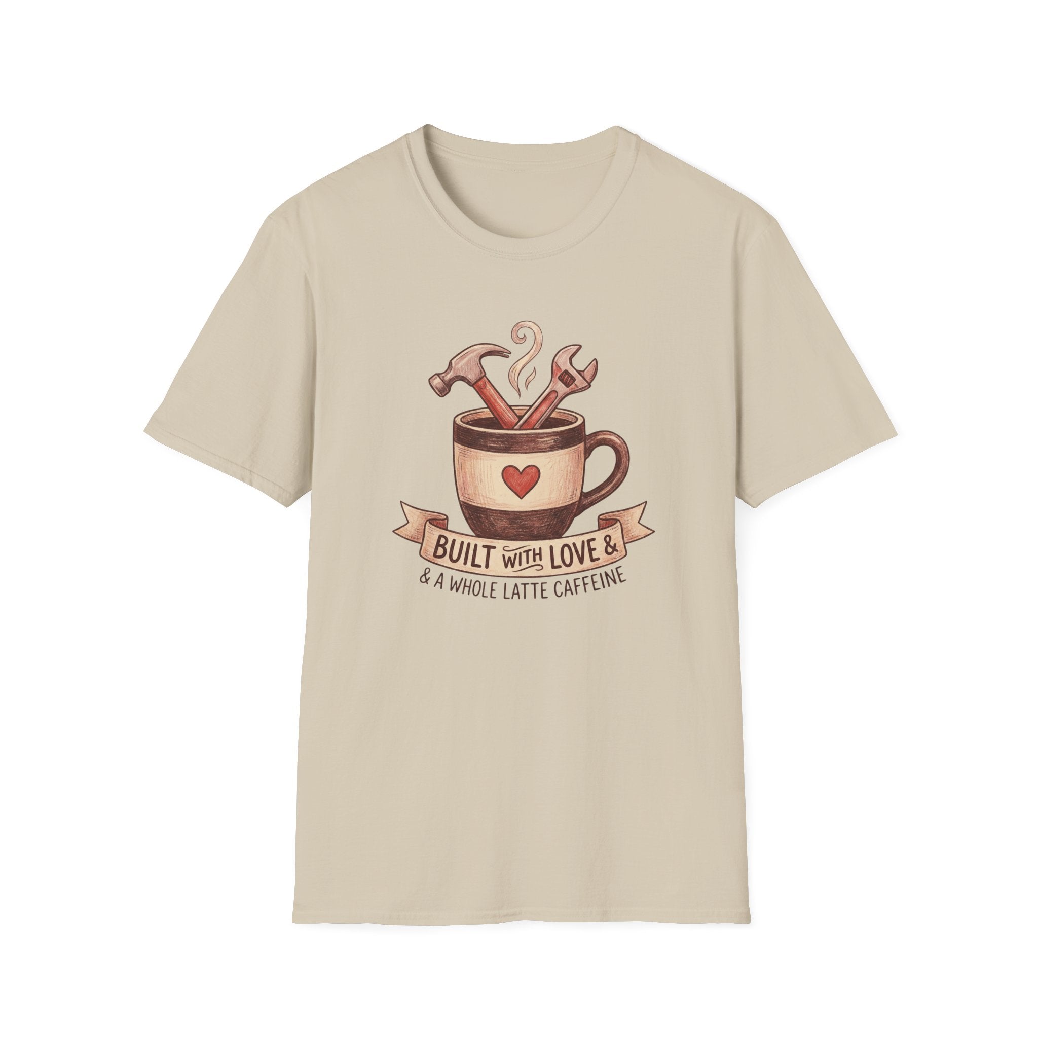 Built With Love And Coffee T-Shirt