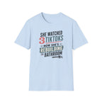 She Watched 2 TikToks. Now She's Rebuilding the Bathroom. T-Shirt
