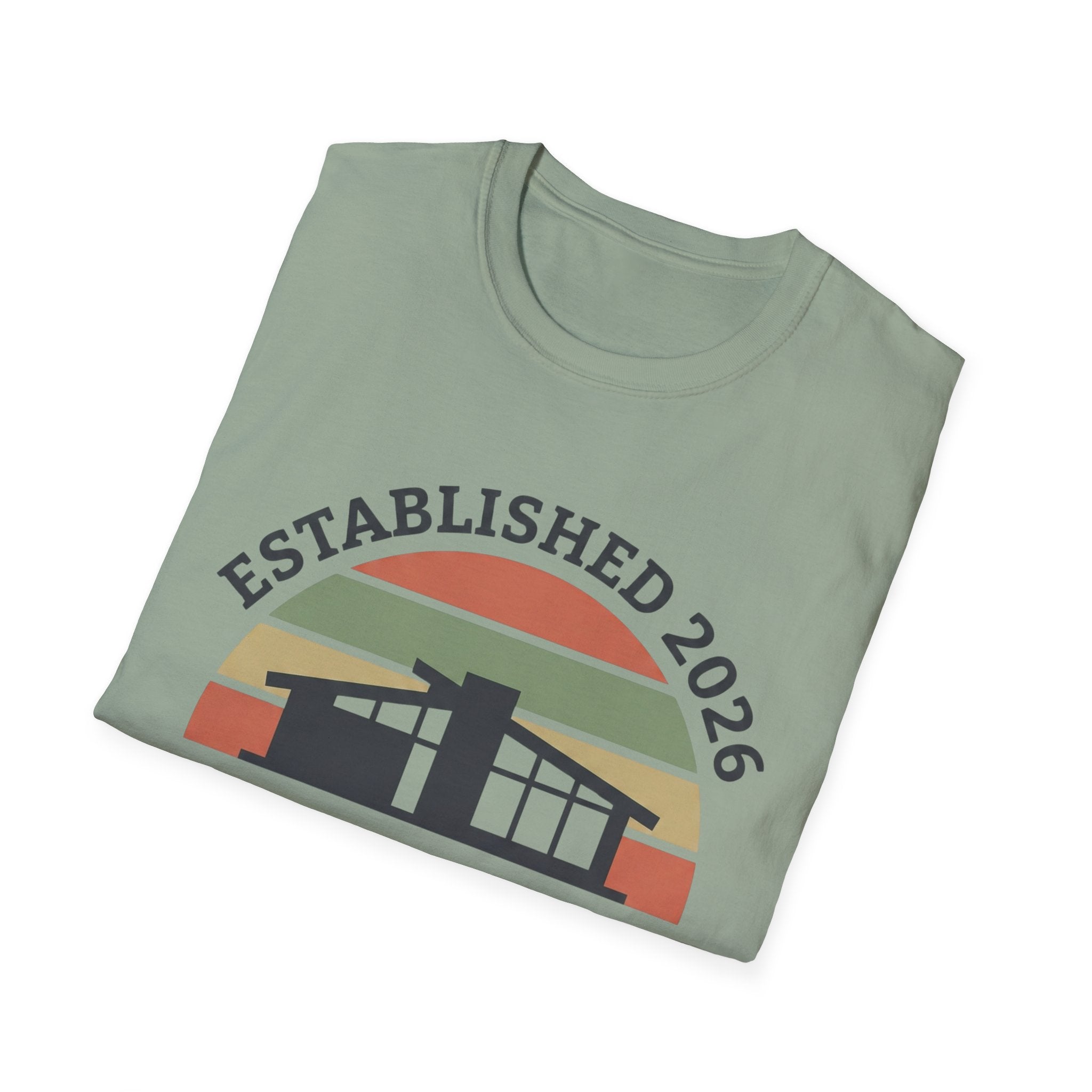 Established 2026. New Roof. No Sleep. T-Shirt