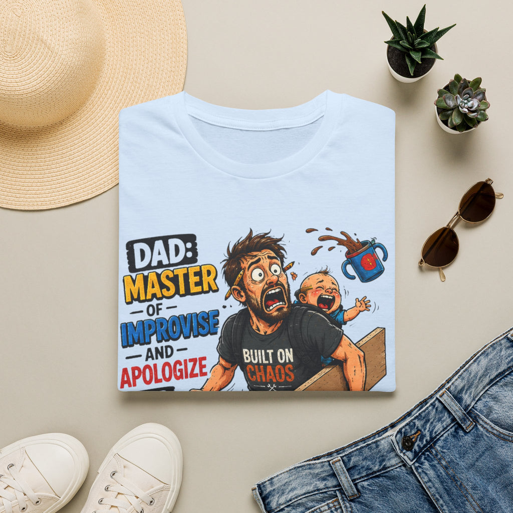 DAD-Master of Improvise and Apologize Later. T-Shirt