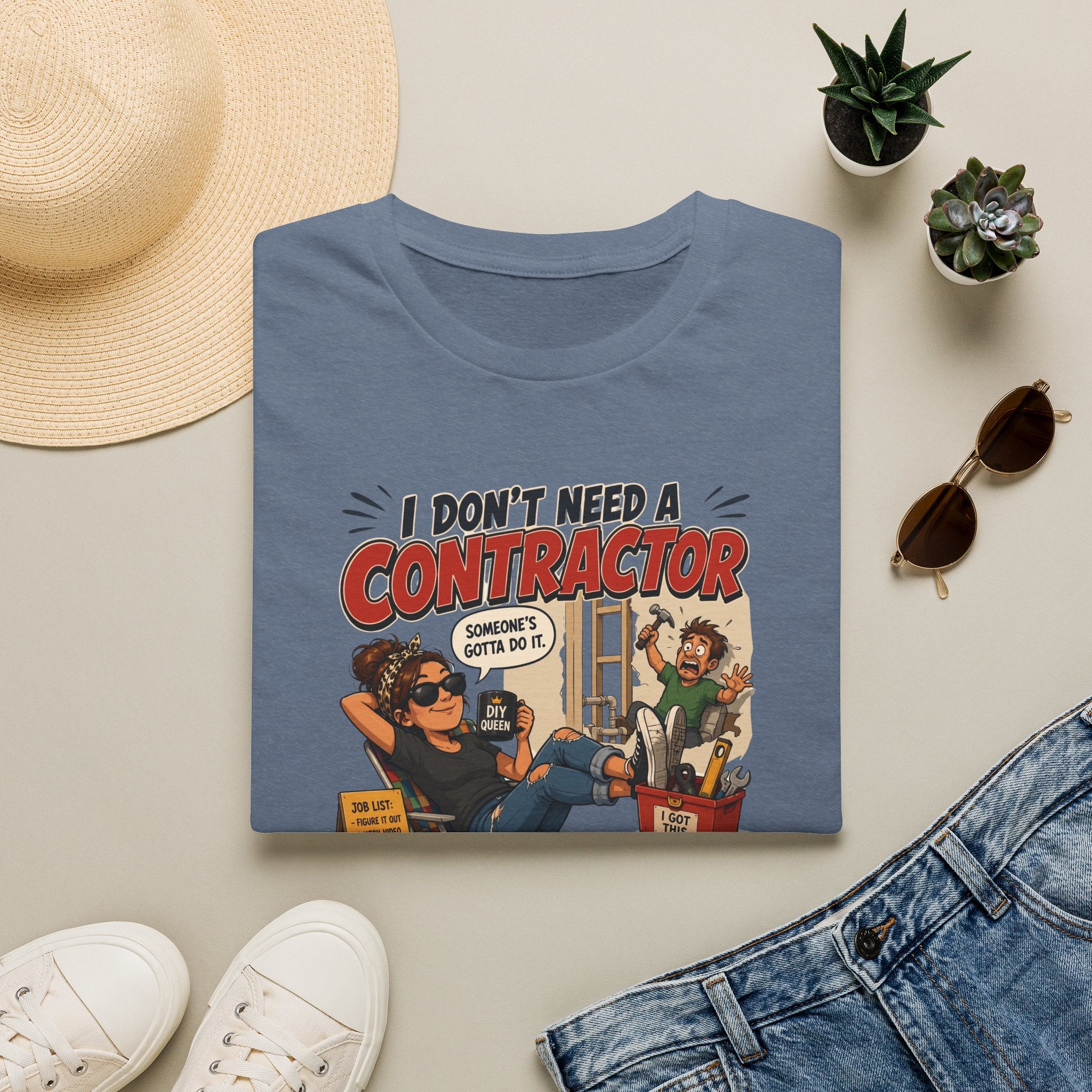 I Don't Need a Contractor I Need More Weekends. T-Shirt