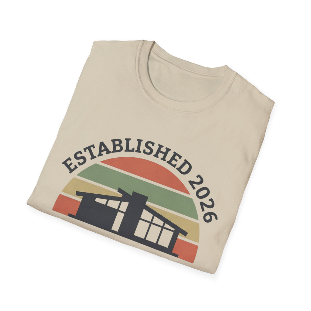Established 2026. New Roof. No Sleep. T-Shirt