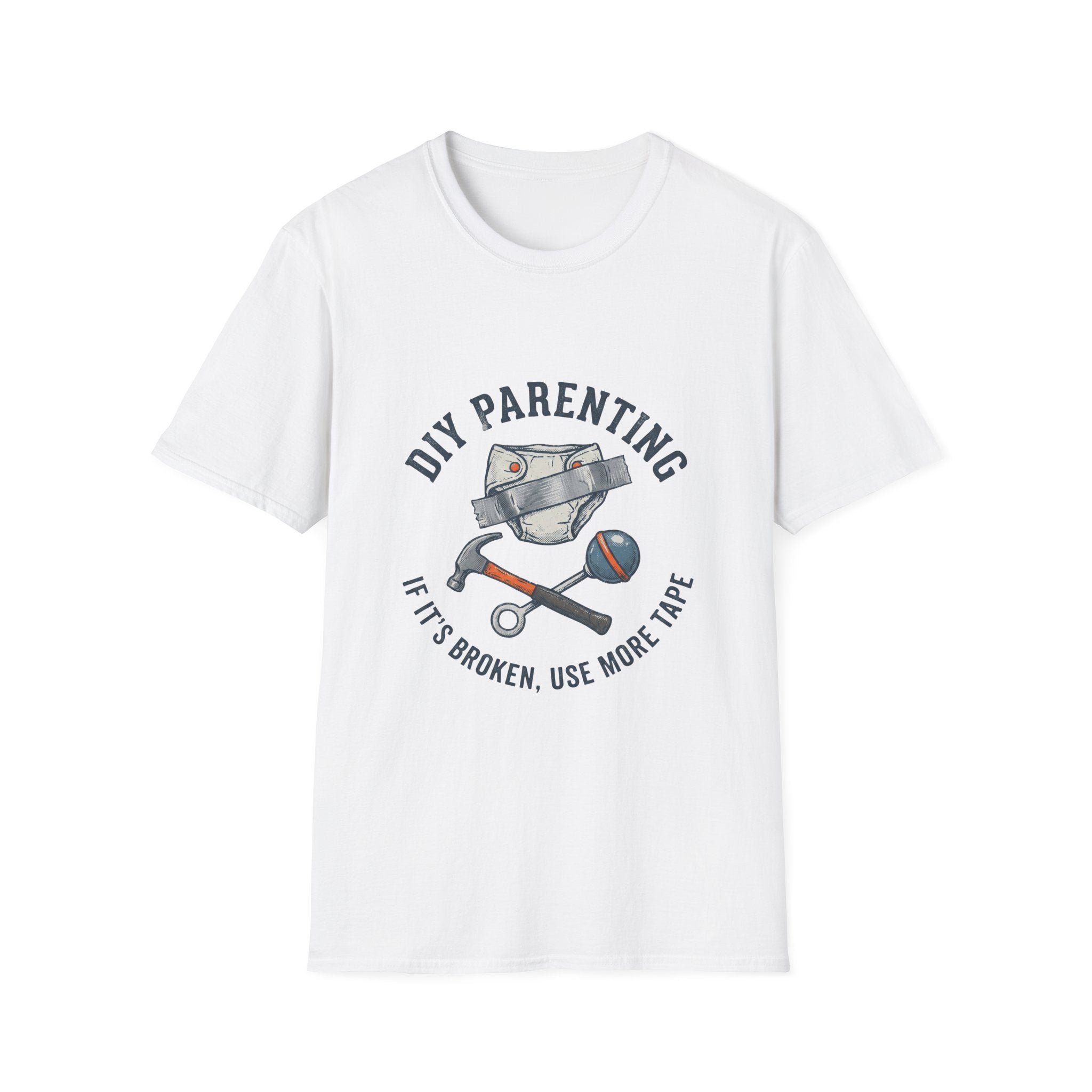 DIY Parenting - If it's Broken, Use more Tape T-Shirt