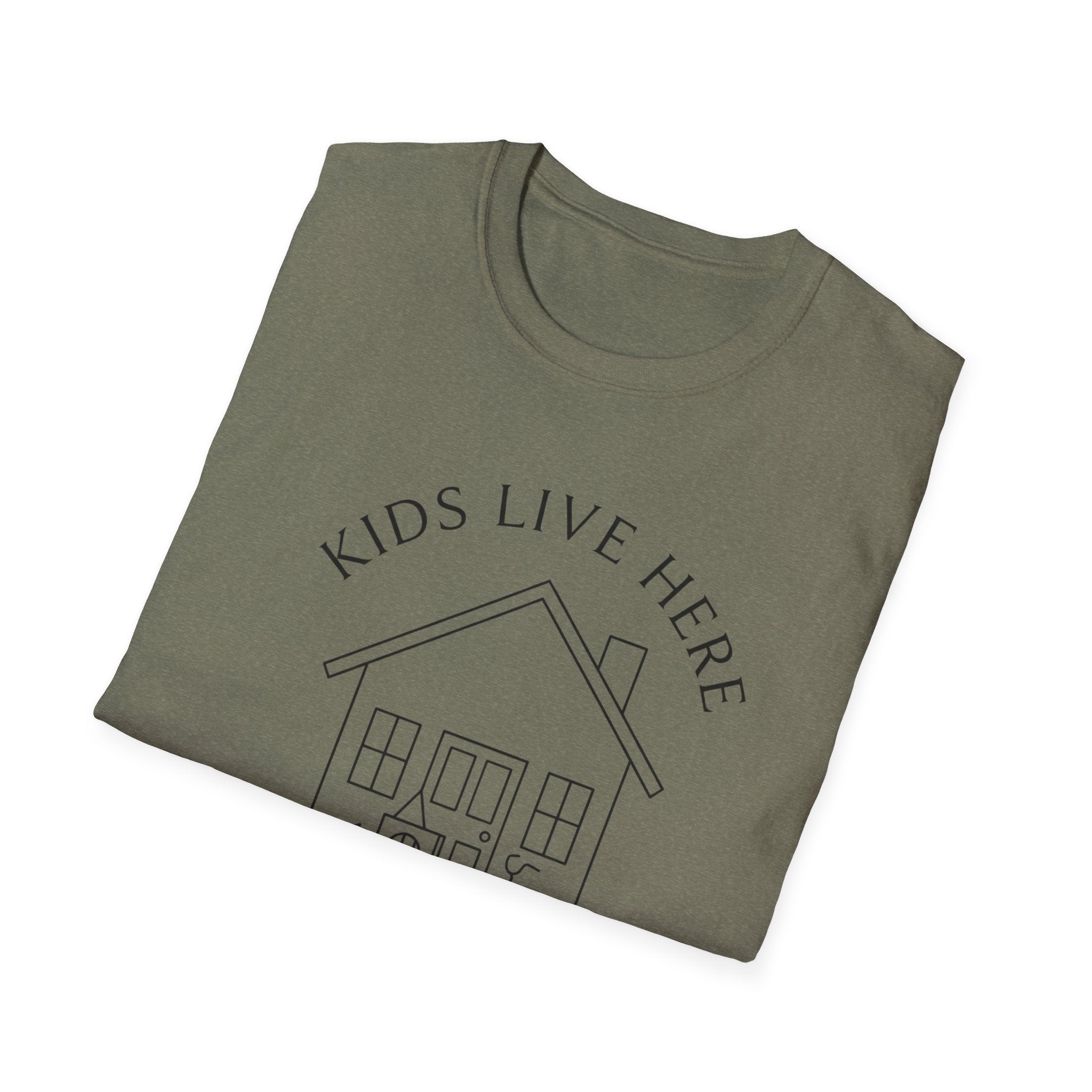 Kids Live Here - Progress Doesn't T-Shirt