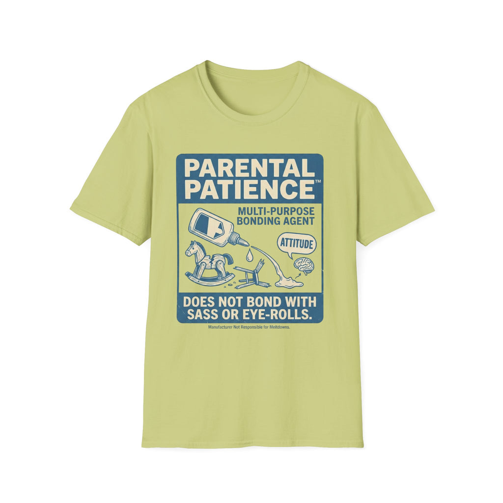 Parental Patience. Does Not Bond with Sas Or Eye-Rolls T-Shirt