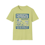 Parental Patience. Does Not Bond with Sas Or Eye-Rolls T-Shirt
