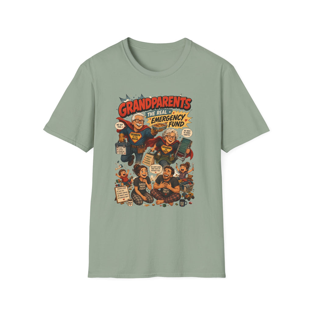 GRANDPARENTS- The Real Emergency Fund. T-Shirt