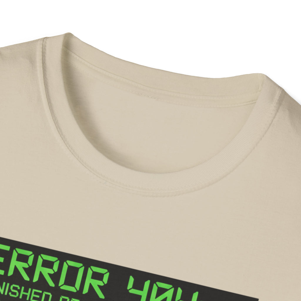 Error- Finished Project not Found T-Shirt