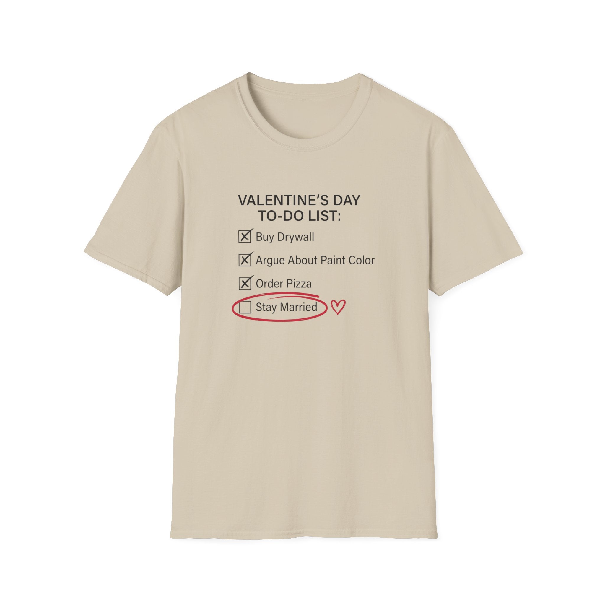 Valentine's Day To Do List T-Shirt