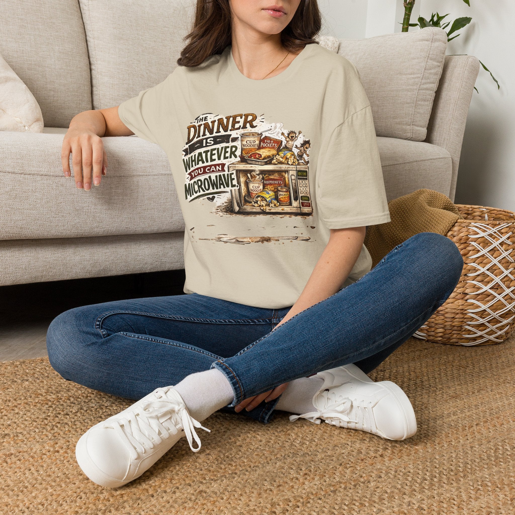 The Dinner Is Whatever You Can Microwave. T-Shirt