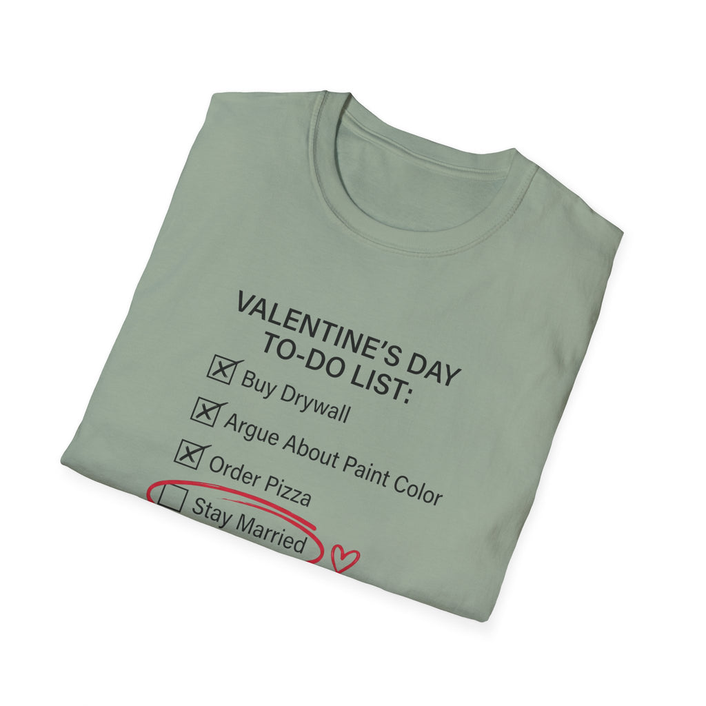 Valentine's Day To Do List T-Shirt