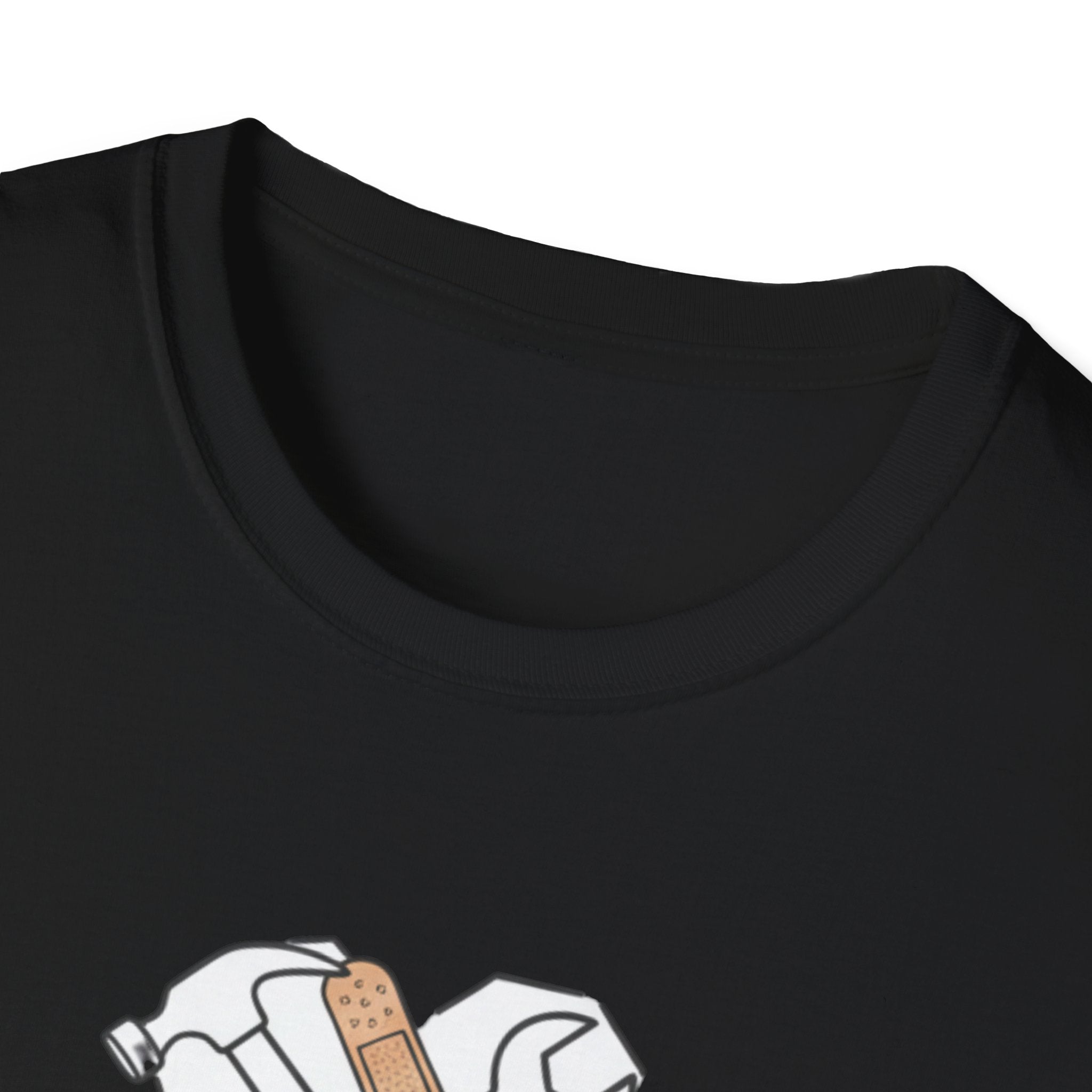 Made With Love and Band- Aids T-Shirt