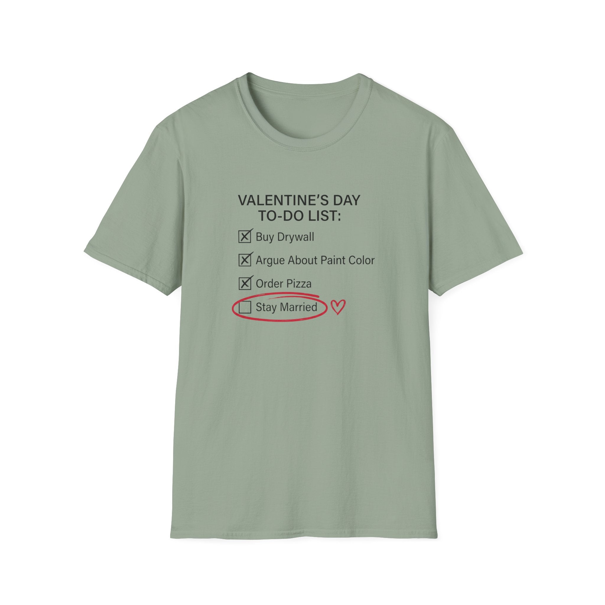 Valentine's Day To Do List T-Shirt
