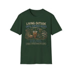 Living Outside Until Furter Notice. Too Many Projects, Not Enough Daylight. Dinner Is Whatever Survives The Air Fryer. T-Shirt