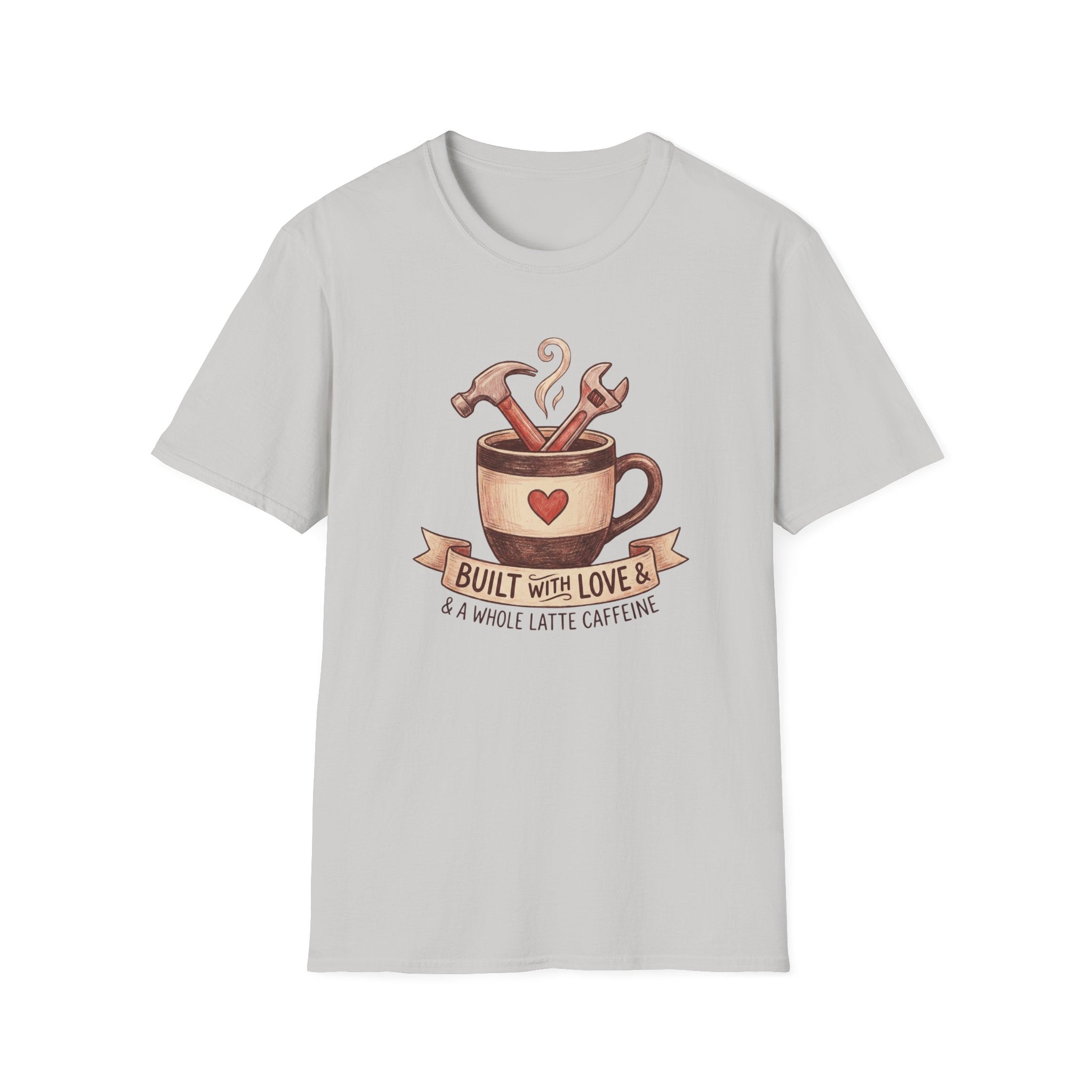 Built With Love And Coffee T-Shirt
