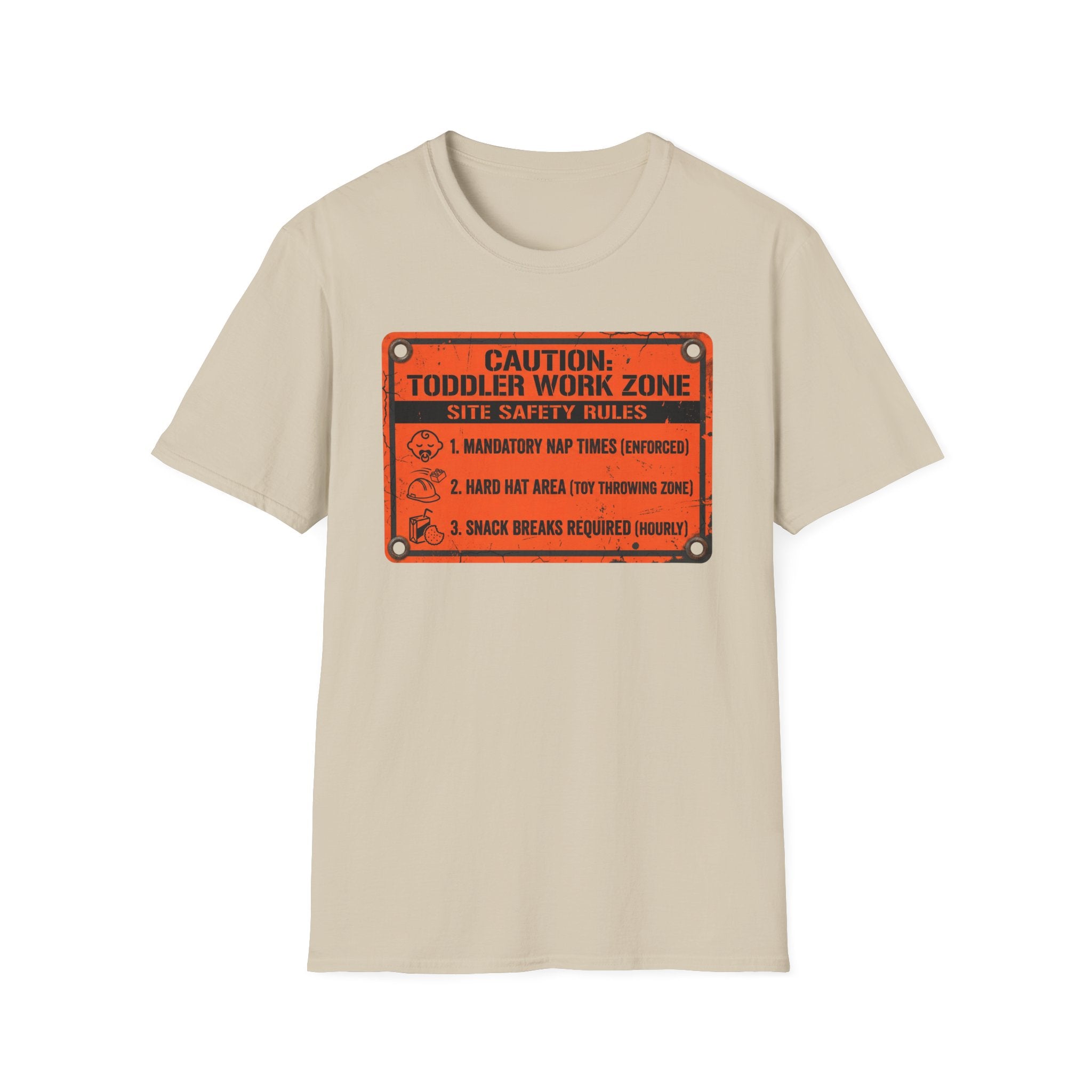 CAUTION Toddler Work Zone T-Shirt