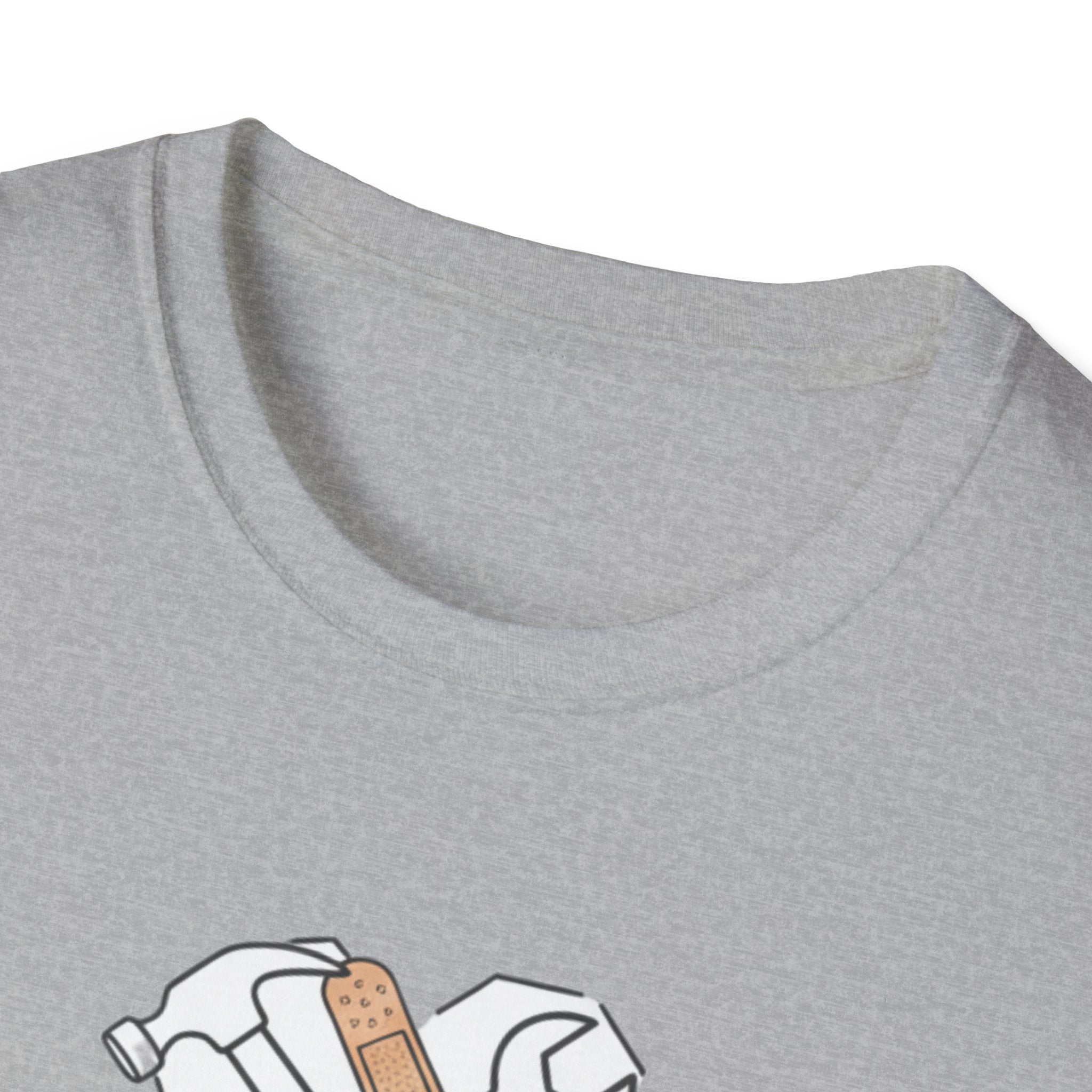 Made With Love and Band- Aids T-Shirt