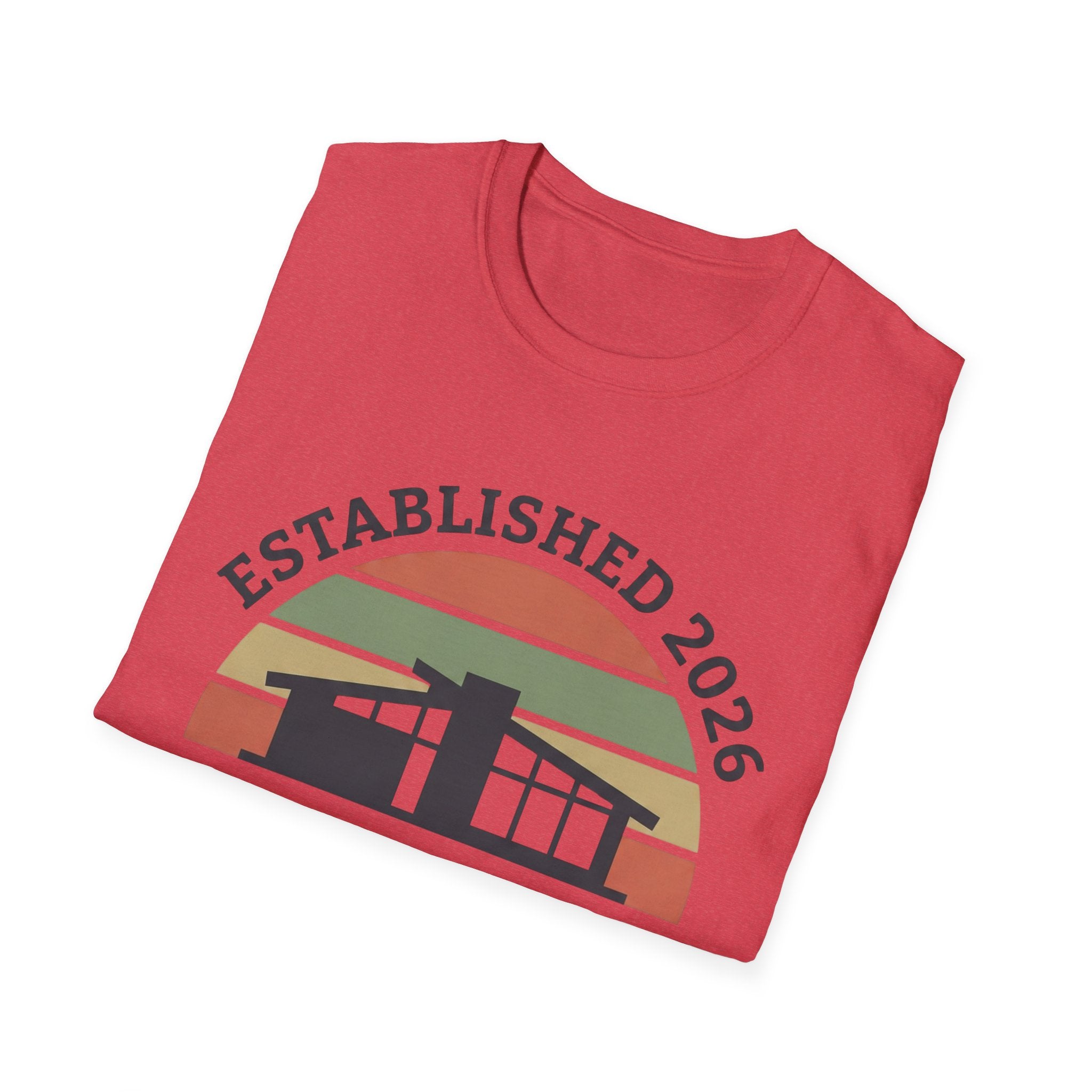 Established 2026. New Roof. No Sleep. T-Shirt