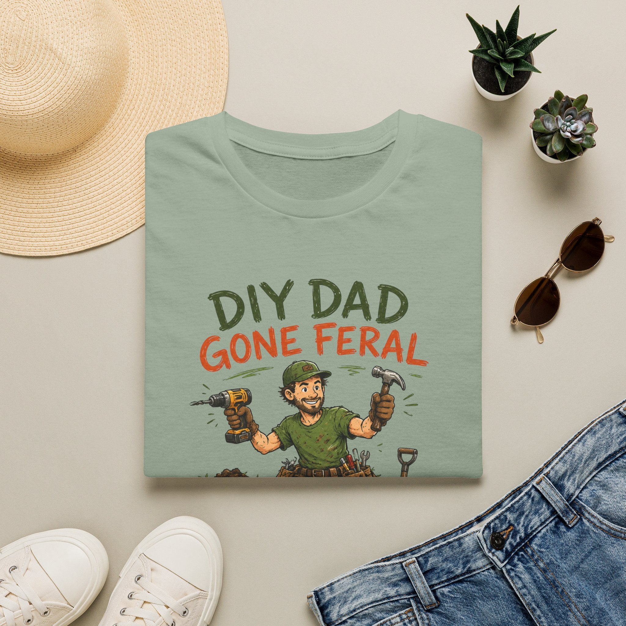 DIY DAD Gone Feral. T-Shirt