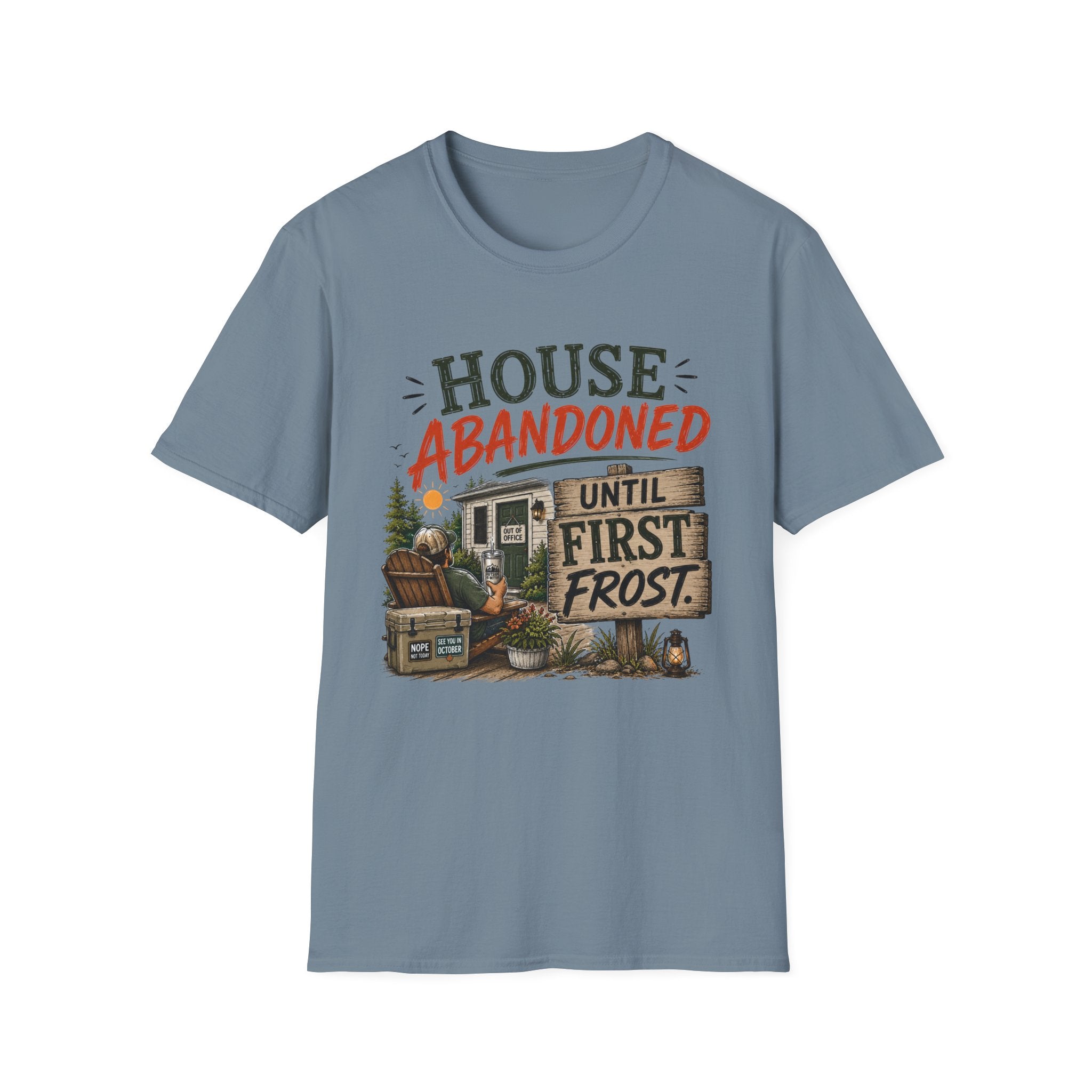 House Abandoned Until First Frost. T-Shirt