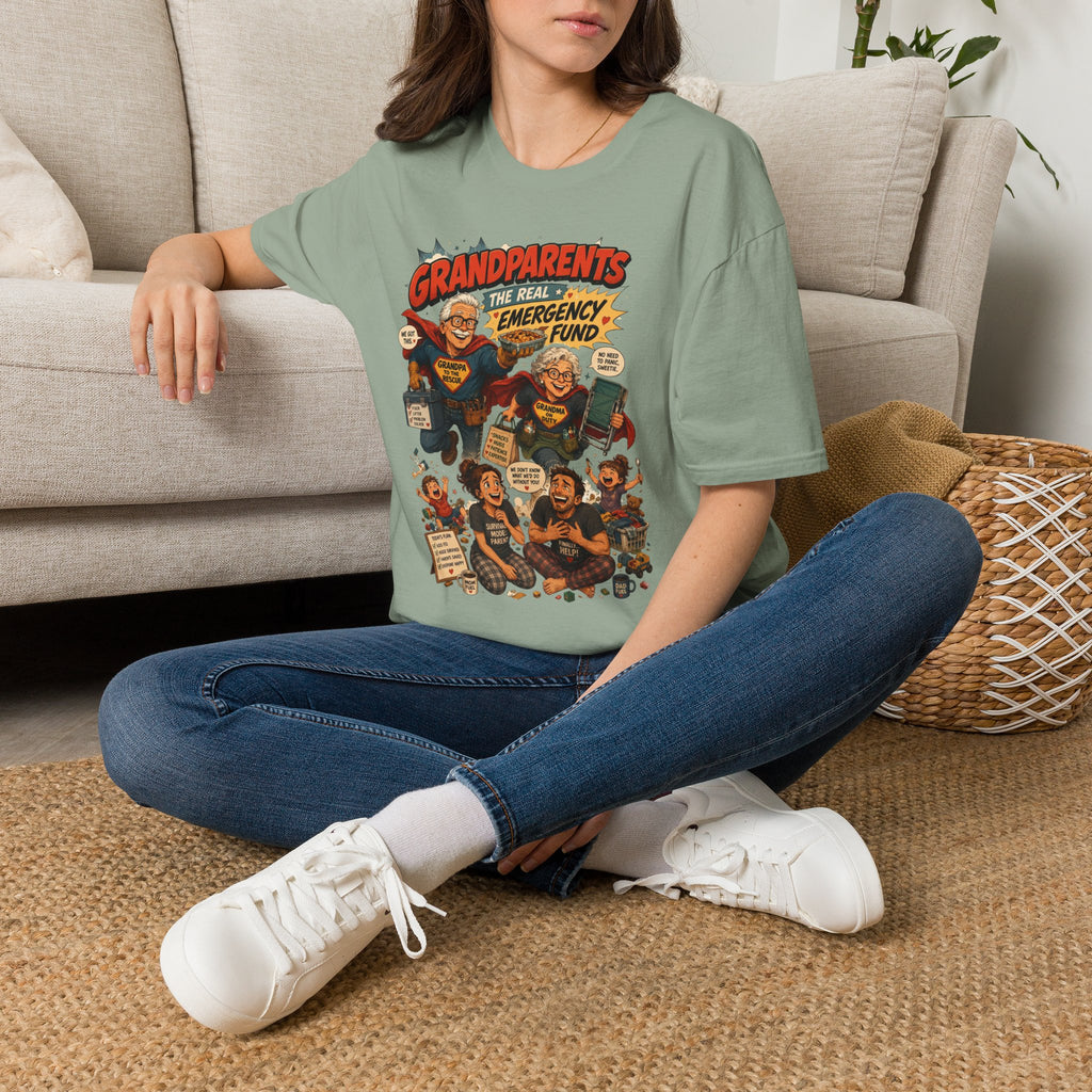 GRANDPARENTS- The Real Emergency Fund. T-Shirt