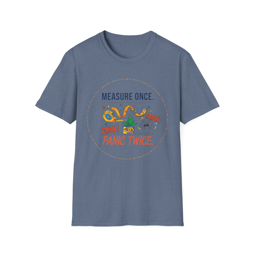 Measure Once. Panic Twice T-Shirt