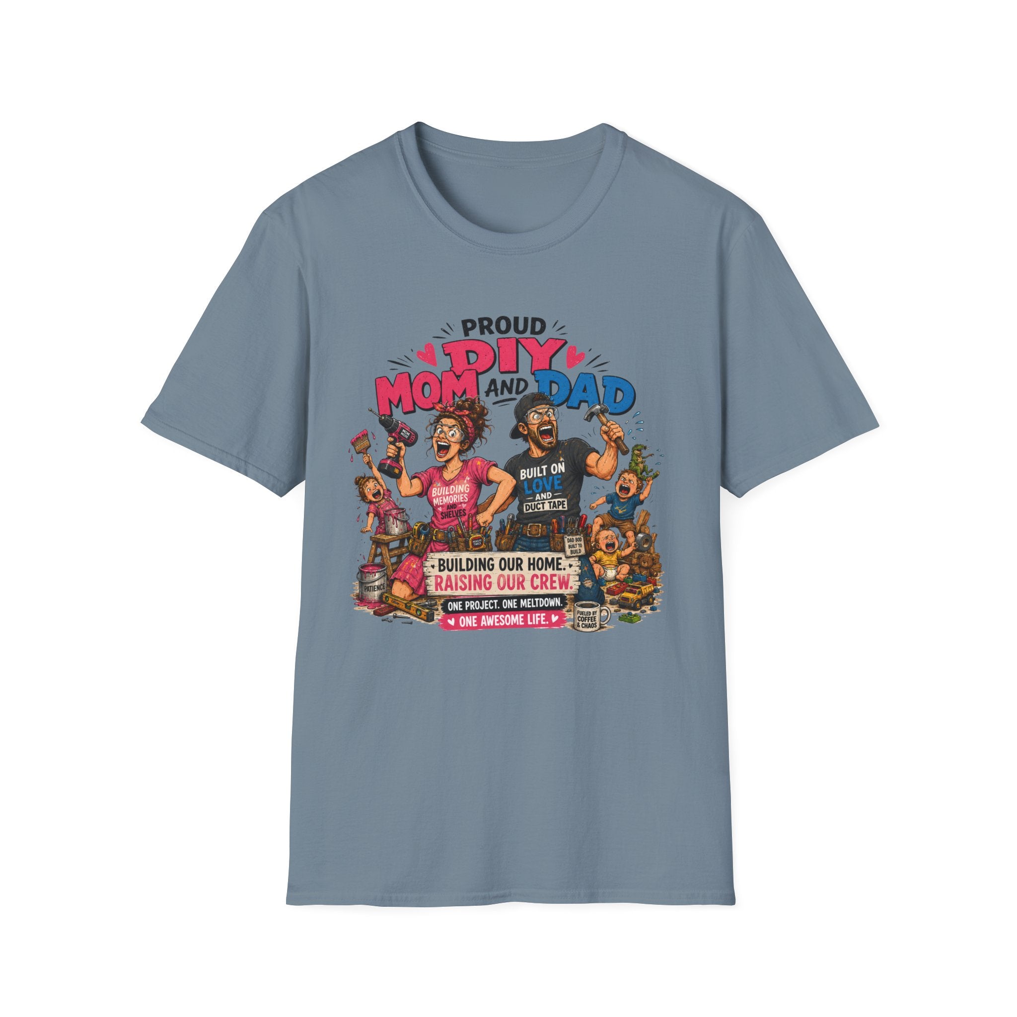 Proud DIY MOM And DAD. T-Shirt