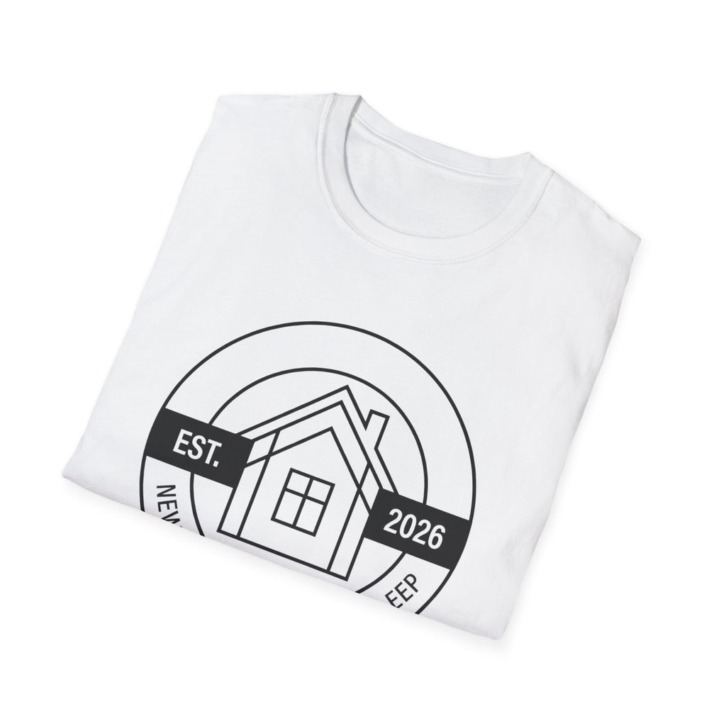 New Home. New Baby. No Sleep. Est. 2026 T-Shirt