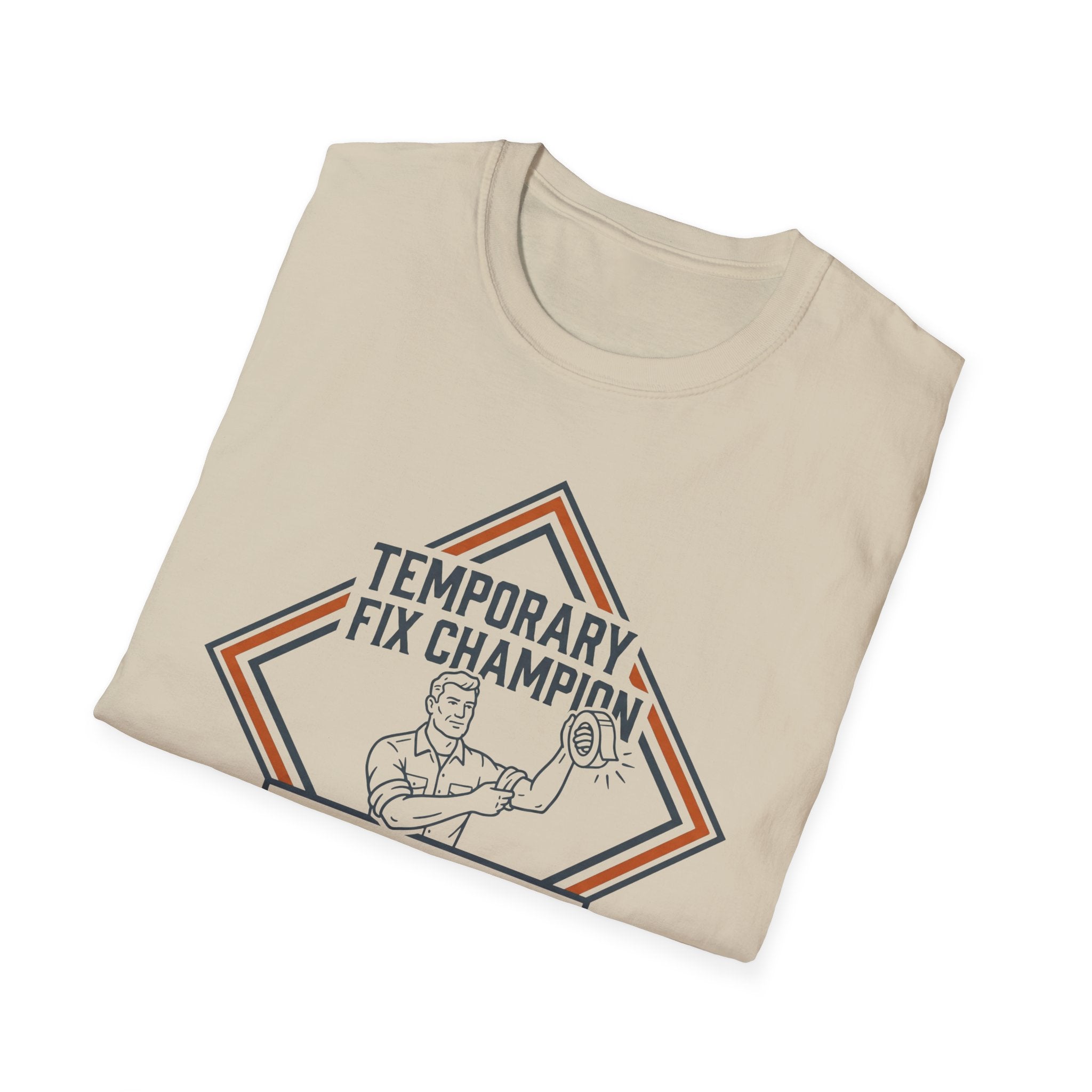 Temporary Fix Champion - Family Owned T-Shirt