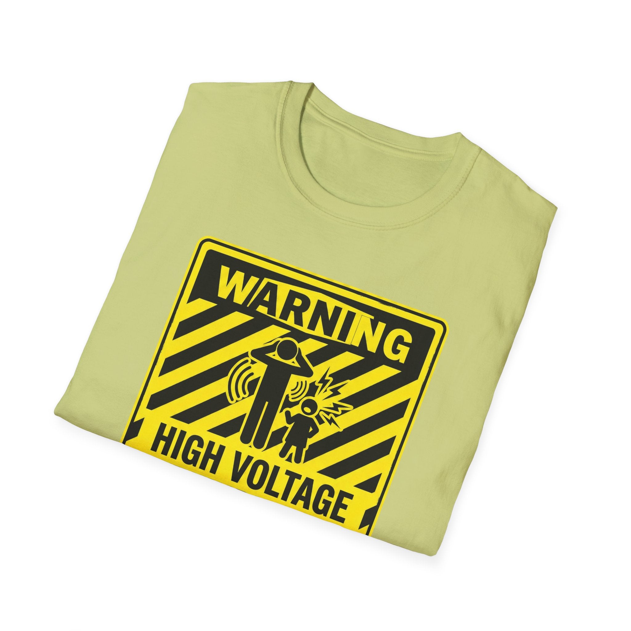Warning - High Voltage Attitude Zone T-Shirt