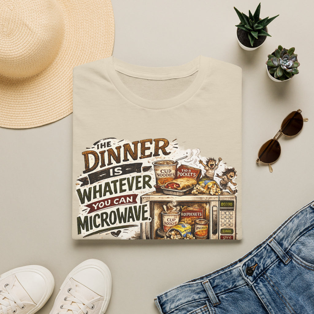 The Dinner Is Whatever You Can Microwave. T-Shirt