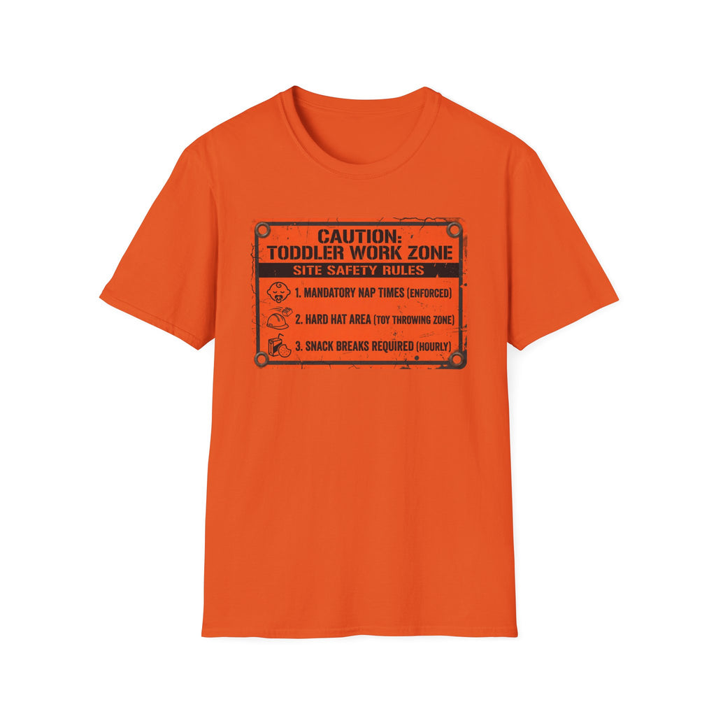 CAUTION Toddler Work Zone T-Shirt