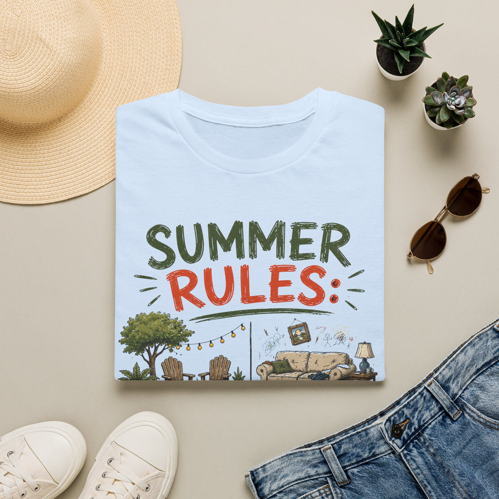 Summer Rules: Outside Improved. Inside Survives. T-Shirt