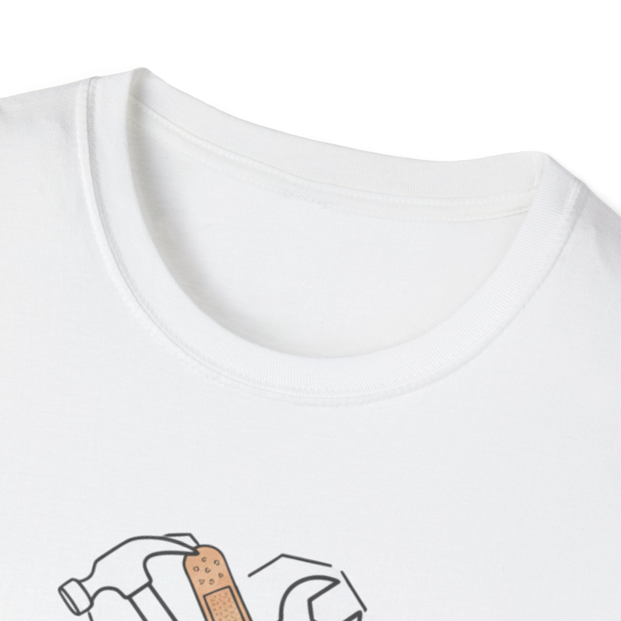 Made With Love and Band- Aids T-Shirt